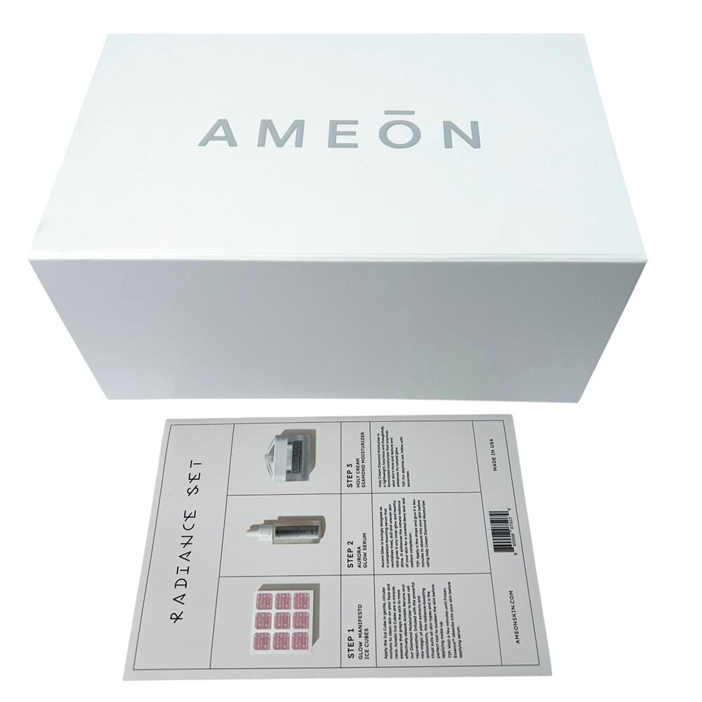 SALE AMEON Radiance Skin Care Set NIB Gift Box $260 Value Exp 2027 - Picture 5 of 8